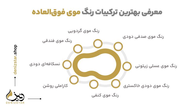 معرفی بهترین ترکیبات رنگ موهای فوق العاده زیبا برای خانمها